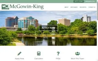 McGowin-King Mortgage, LLC of Birmingham website