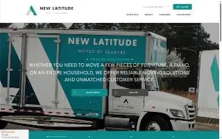 New Latitude Movers of Birmingham website