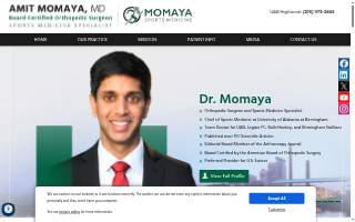 Amit Momaya, MD -- UAB Sports Medicine Orthopedic Surgeon of Center Point