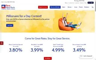 First Credit Union of Center Point website