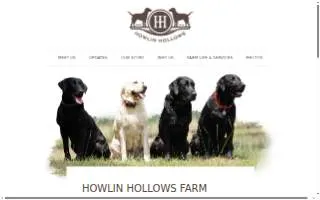 Howlin Hollows Farm website