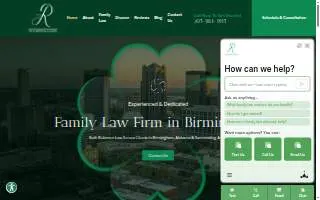 Ruth Robinson Law of Center Point website