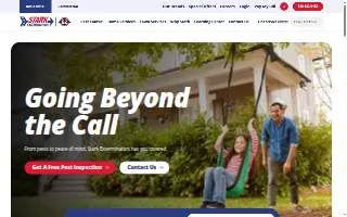 Stark Exterminators of Center Point website