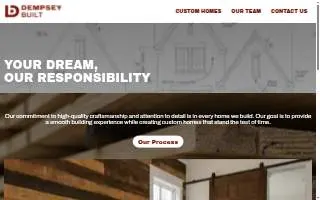 Dempsey Built website