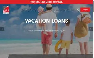 ASE Credit Union - Clanton website
