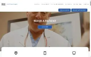 Koslin & Kahn Oral and Facial Surgery of Clanton website