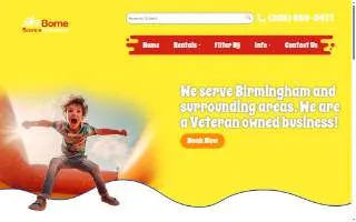 Airborne Bounce Adventure website