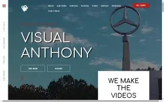 Visual Anthony, LLC website