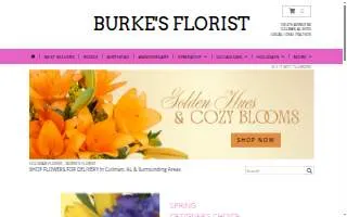 Burkes Florist LLC website