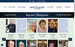 Cullman Funeral Home website