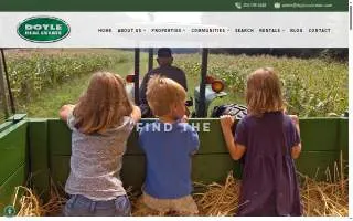 Doyle Real Estate website