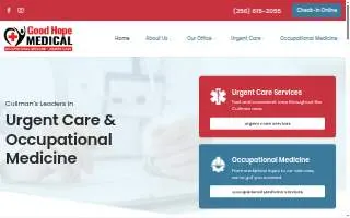 Good Hope Medical website