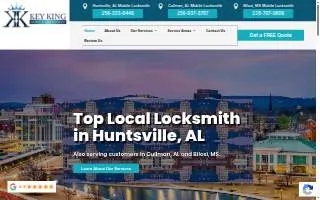 Key King Mobile Locksmith website