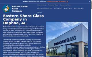 Eastern Shore Glass Co Inc. of Daphne