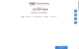 Eastern Shore Transfer website