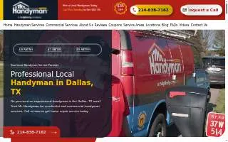 Handyman Mounting & Installation website