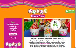 Kraze Frozen Treats