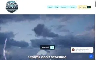 Walker Insurance Agency website