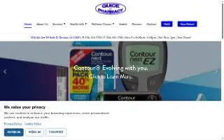 Guice Pharmacy website