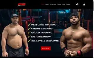 PGR Fitness Training website