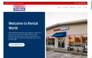 Rental World of Decatur website