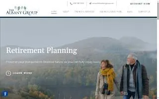 The Albany Group website