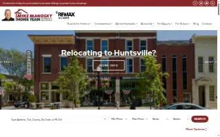 The Mike Manosky Home Team at REMAX Alliance of Decatur website