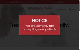 Whitfield Family Practice LLC website