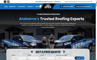 Apex General Construction website
