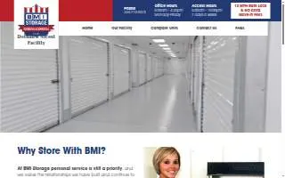 BMI Storage website
