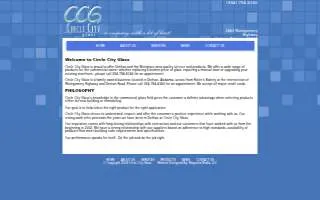 Circle City Glass website