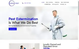 Circle Pest, LLC website