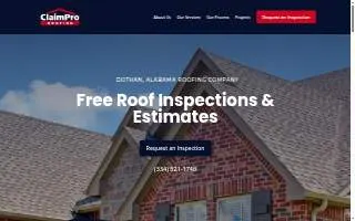 ClaimPro Roofing LLC website