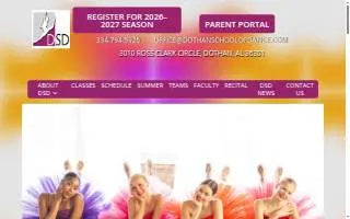 Dothan School of Dance website