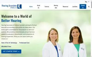 Hearing Associates of Dothan, LLC website