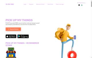 PICK UP MY THINGS