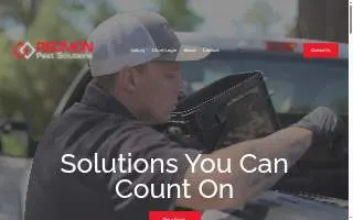 Redmon Pest Solutions website
