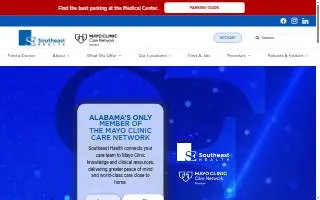 Southeast Health website