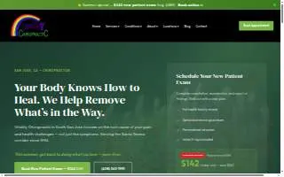 Vitality Chiropractic of Dothan website