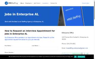 HNS Staffing | Enterprise Office