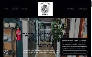 Last Valkyrie Tattoo website