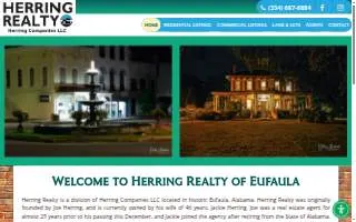 Herring Realty website