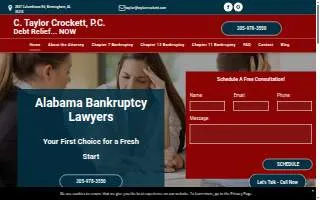 C Taylor Crockett PC website