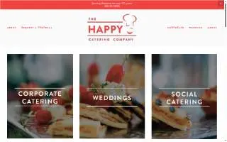 The Happy Catering Co of Fairfield website