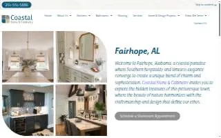 Coastal Stone & Cabinetry website