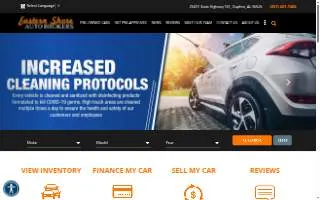 Eastern Shore Auto Brokers of Fairhope website