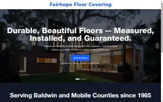 Fairhope Floor Covering & Interiors website