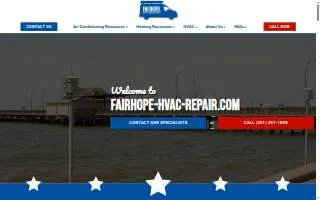 Fairhope HVAC Repair website