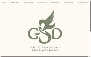 Gulf Surgical Dermatology - Fairhope website