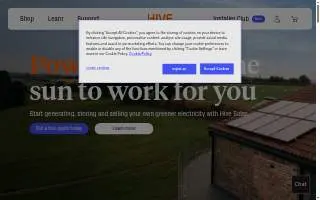 Hive Modern Home website